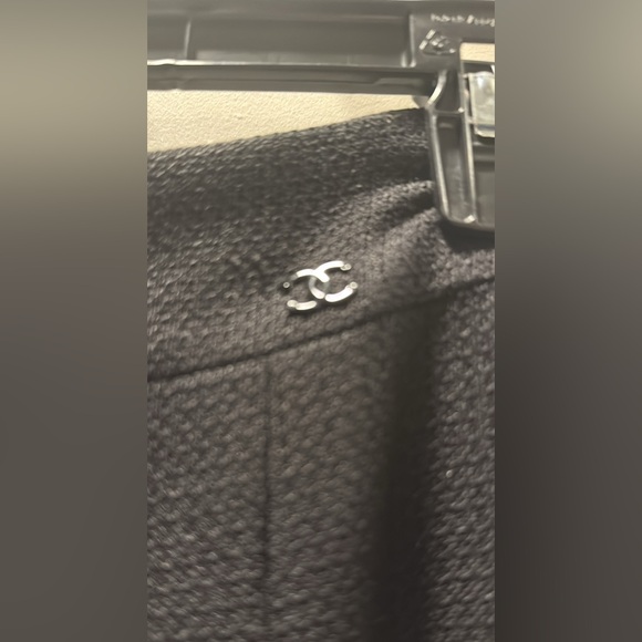 Black Chanel Midi Skirt - Picture 2 of 4